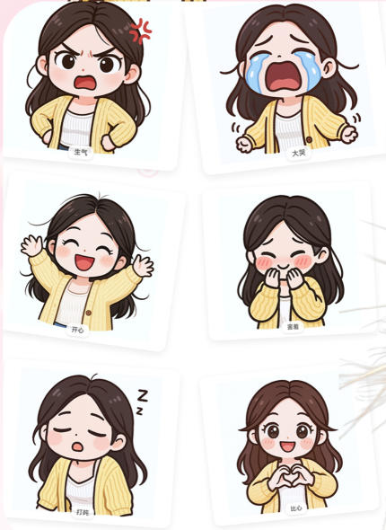 一张照片秒变多种表情包，三步就能拥有专属表情包库，零门槛玩转社交新玩法【文档】