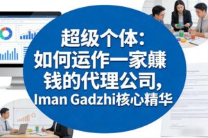 超级个体:如何运作一家賺钱的代理公司,Iman Gadzhi核心精华(双语字幕)-宝藏屋创业网