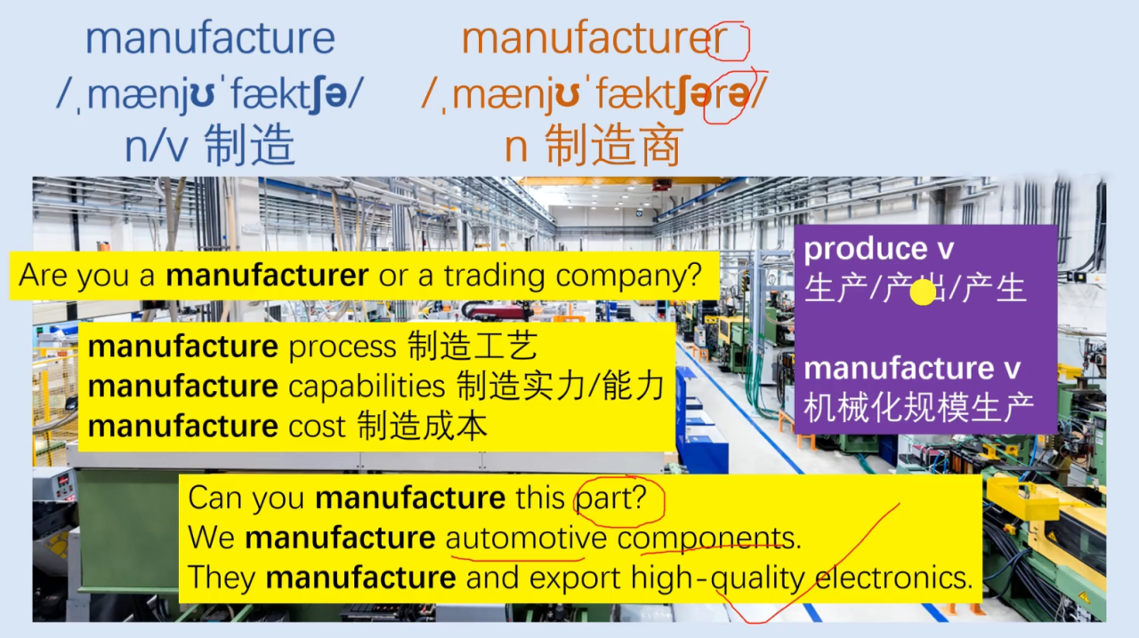 Mr曹·实用外贸制造业英语课程 Mr曹·实用外贸制造业英语课程