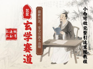 最新玄学玩法新方法引流手把手带你实操，单日可变现3张的小白指南操作，安全引流不违规的方法-宝藏屋创业网