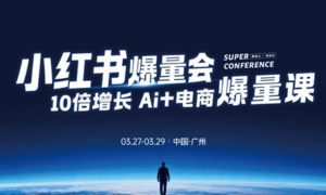 戴小胖·小红书爆量会3月27-29号广州线下课(音频+字幕)-宝藏屋创业网