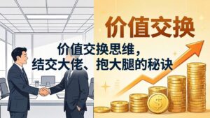 某付费文章：价值交换思维，结交大佬、抱大腿的秘诀-宝藏屋创业网