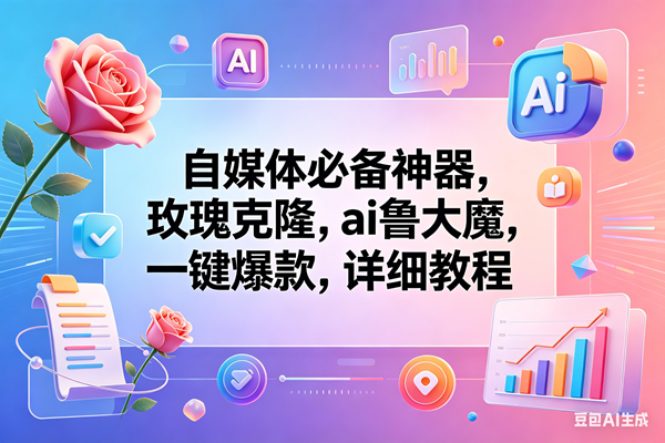 （18273期）玫瑰克隆神器，一键爆款工具，自媒体必备，60多个功能的教程-宝藏屋创业网