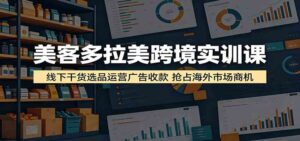 美客多拉美跨境实训课:线下干货选品运营广告收款,抢占海外市场商机-宝藏屋创业网