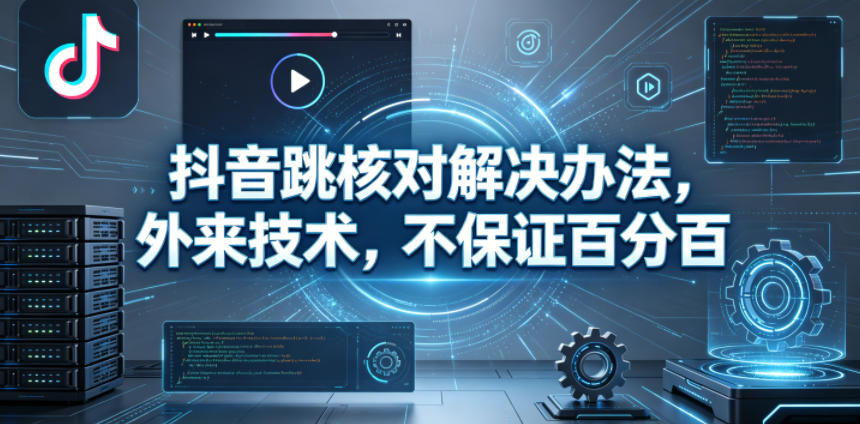 抖音跳核对解决办法，外来技术，不保证百分百-宝藏屋创业网