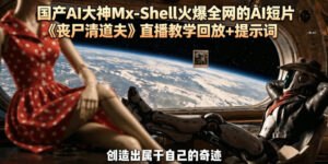 国产AI大神Mx-Shell火爆全网的AI短片《丧尸清道夫》直播教学回放+提示词-宝藏屋创业网