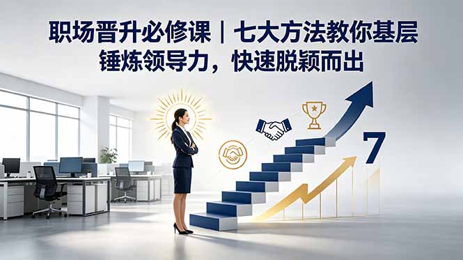 付费文章：职场晋升必修课｜七大方法教你基层锤炼领导力，快速脱颖而出-宝藏屋创业网