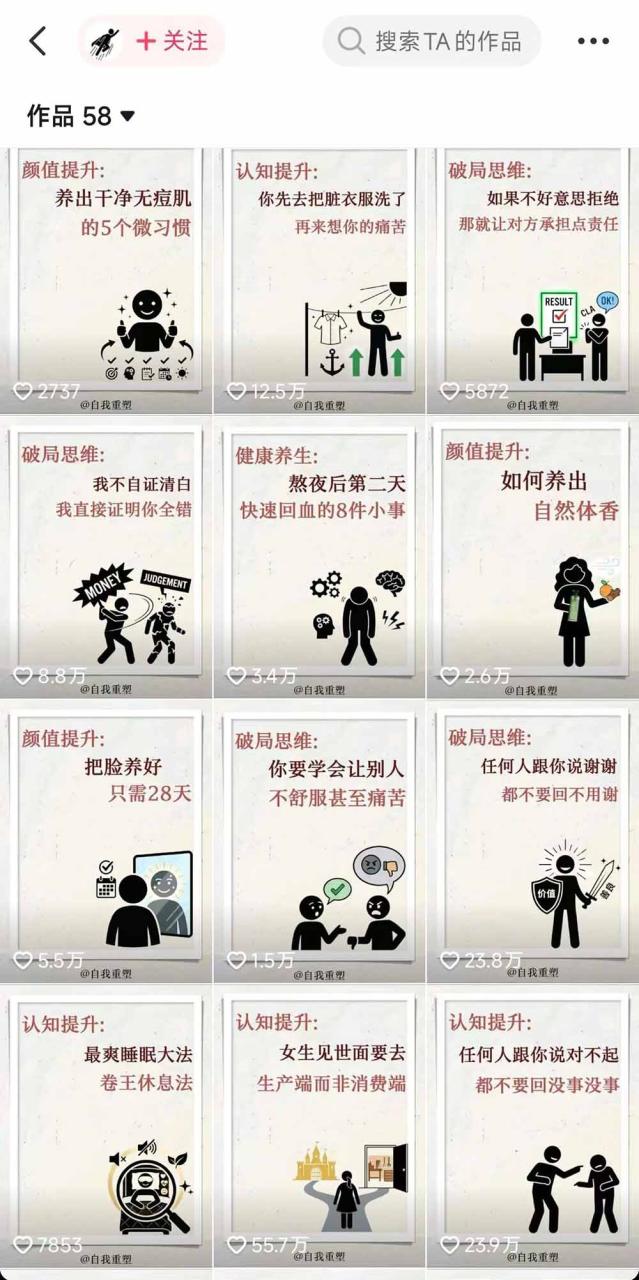 图片[3]-40w博主自我重塑AI思维动画教程，视频剪辑+抠图+音频+封面制作，接商单+独家精选收益-宝藏屋创业网