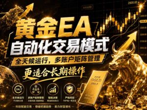 黄金EA量化:多窗口矩阵稳定运行,系统自动执行,收益空间持续放大-宝藏屋创业网