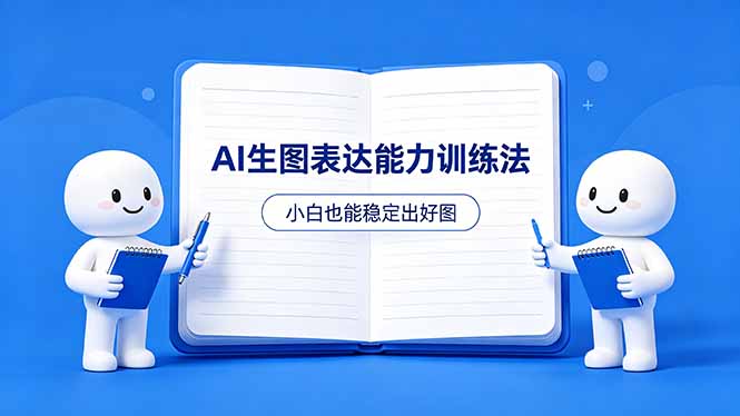 AI生图不是做漂亮图，而是表达能力。这套方法让小白也能稳定出好图-宝藏屋创业网