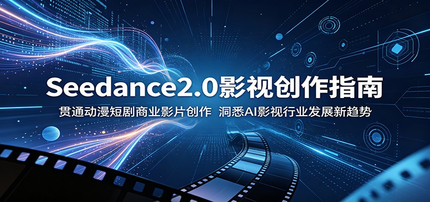 Seedance2.0影视创作指南：贯通动漫短剧商业影片创作，洞悉AI影视行业发展新趋势-宝藏屋创业网
