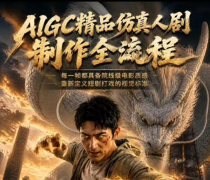 AIGC精品仿真人剧豢龙人全流程制作解析2026,国风仿真人创作+打斗剧情+人设编排,一站式AI短剧入门-宝藏屋创业网