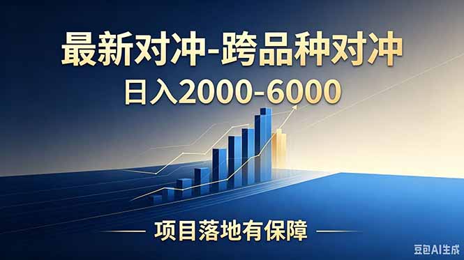 跨品种对冲震撼首发！日收益2000-6000+，项目绿色长久，安全稳健，合规靠谱，可批量放大-宝藏屋创业网