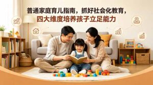 付费文章:普通家庭育儿指南,抓好社会化教育,四大维度培养孩子立足能力-宝藏屋创业网