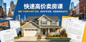 快速高价卖房课,破解“只能降价速卖”困局,助你步步实操,快速卖房卖出好价(更新2026)-宝藏屋创业网
