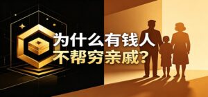 某公众号付费文章:《从8个维度来解释为什么有钱人不帮穷亲戚》-宝藏屋创业网