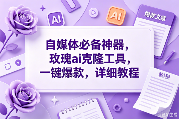 （18951期）玫瑰ai克隆，一键爆款ai神器，自媒体的必备工具，50多个功能，详细教程-宝藏屋创业网