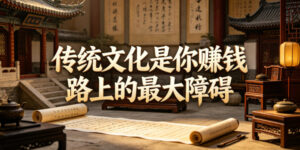付费文章:传统文化是你賺钱路上的最大障碍-宝藏屋创业网