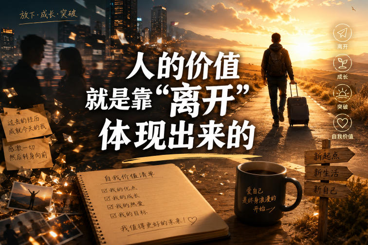 付费文章：人的价值就是靠“离开”体现出来的-宝藏屋创业网