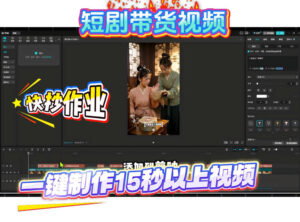 短剧带货视频用扣子coze工作流一键制作搭建教程，实操教程-宝藏屋创业网