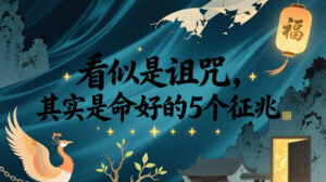 付费文章：看似是诅咒，其实是命好的5个征兆-宝藏屋创业网