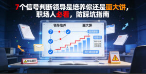 付费文章:7个信号判断领导是培养你还是画大饼,职场人必看,防踩坑指南-宝藏屋创业网