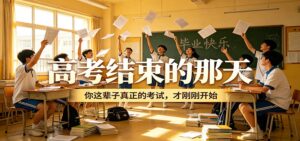 公众号付费文章《高考结束的那天，你这辈子真正的考试，才刚刚开始》-宝藏屋创业网