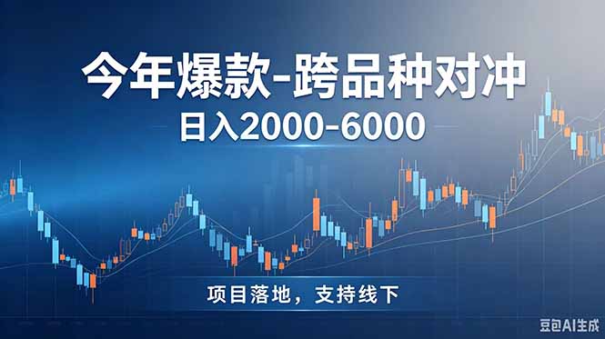 跨品种最新对冲震撼首发！日收益2000-6000+，项目绿色长久，安全稳健，合规靠谱，可批量放大-宝藏屋创业网