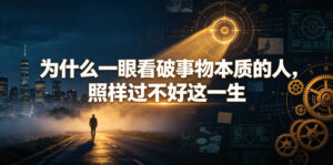 付费文章:为什么一眼看破事物本质的人,照样过不好这一生-宝藏屋创业网