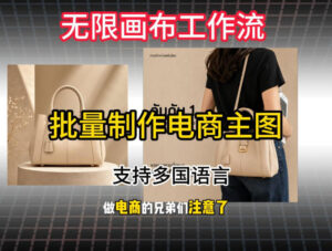 批量复刻电商爆款主图工作流搭建教学,批量下载,支持多国语言,不管是国内电商还是跨境店群都能用-宝藏屋创业网
