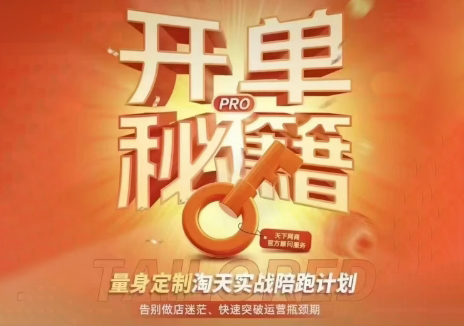 天下网商·淘宝天猫陪跑计划(更新7月)-宝藏屋创业网