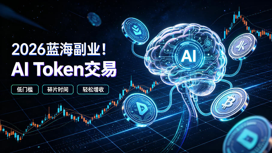 2026全新风口副业｜AI智能Token交易，空闲时间轻松 賺 收益，无需全天盯盘【揭秘】-宝藏屋创业网