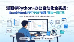 漫画学Python·办公自动化全实战:Excel/Word/PPT/PDF/邮件/爬虫一网打尽-宝藏屋创业网