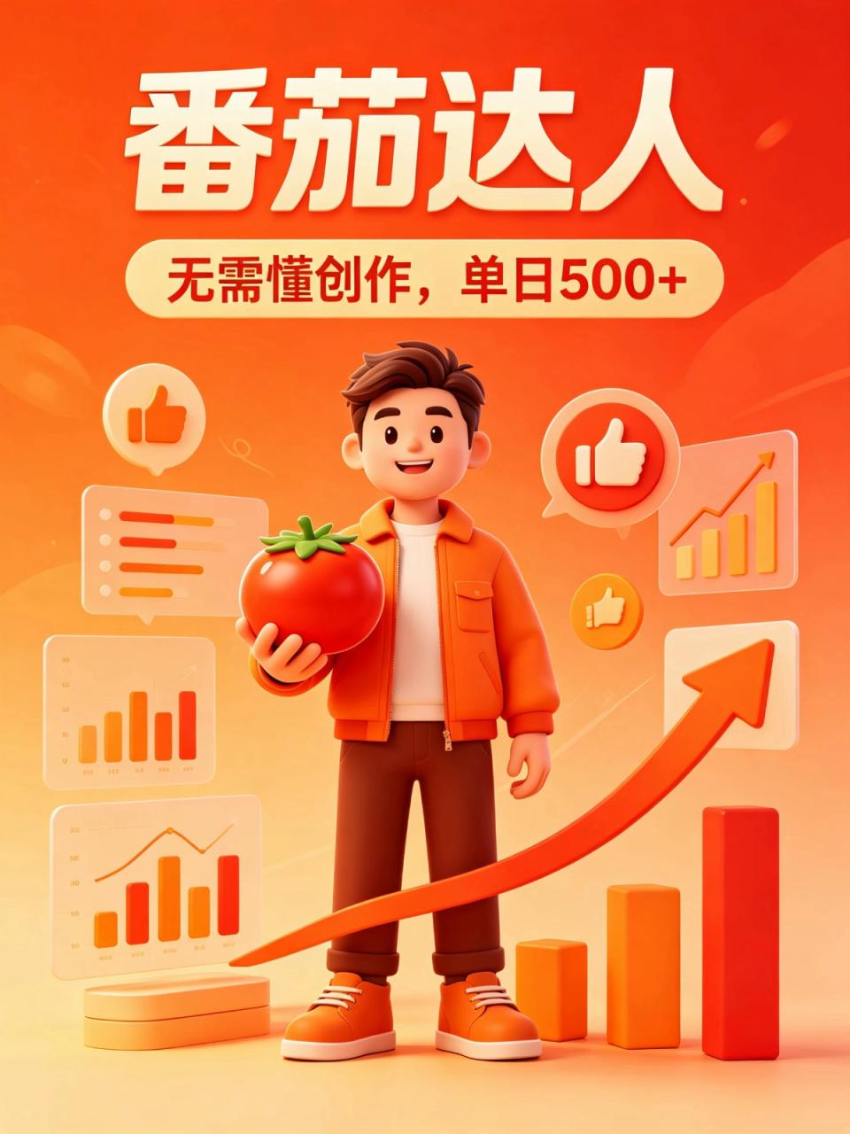 番茄小说达人全自动变现，普通人轻松日入500+-宝藏屋创业网