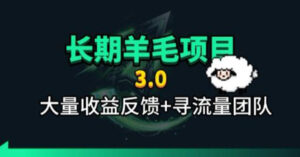 长期羊毛项目,小程序订阅3.0,几分钟单号30-50r,全自动项目,被动收益-宝藏屋创业网