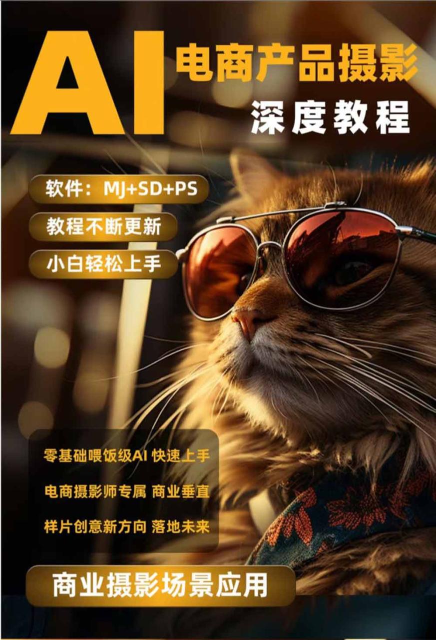 图片[5]-AI电商人像摄影实战课·SD多端部署｜MJ完整教学｜家电护肤家具商品图人像写真全案例-宝藏屋创业网
