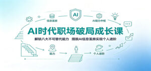 AI时代职场破局成长课：解锁八大不可替代能力，摆脱AI信息茧房实现个人进阶-宝藏屋创业网