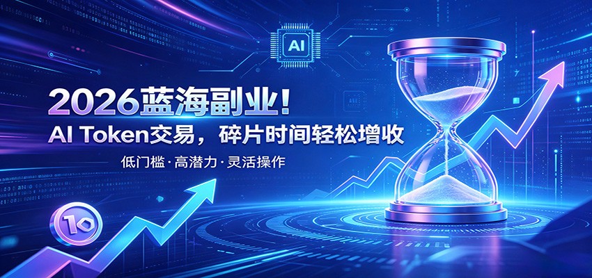 AI Token算力赛道！普通人可入局的数字副业，零门槛快速起步-宝藏屋创业网