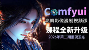 2026新版ComfyUI漫剧动画全流程实战课,0基础入门到进阶全流程动态漫,轻松实现流量变现-宝藏屋创业网