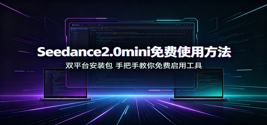 Seedance2.0mini免费使用方法：双平台安装包，手把手教你免费启用工具-宝藏屋创业网