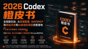 (20105期)2026Codex橙皮书:全链路实战,从安装配置、Skill与MCP到网站开发和AI自动化项目完整落地-宝藏屋创业网