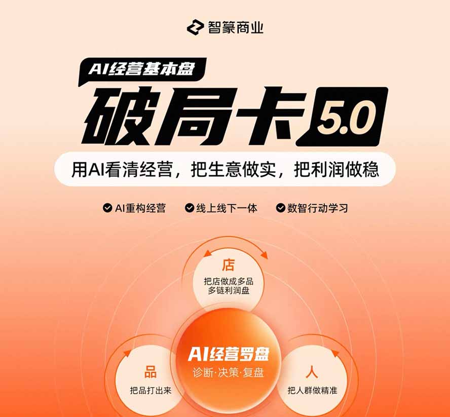 图片[3]-淘宝天猫2026破局卡5.0：AI重构经营+线上线下一体化，用数据看清生意并搭建稳定利润基本盘-宝藏屋创业网