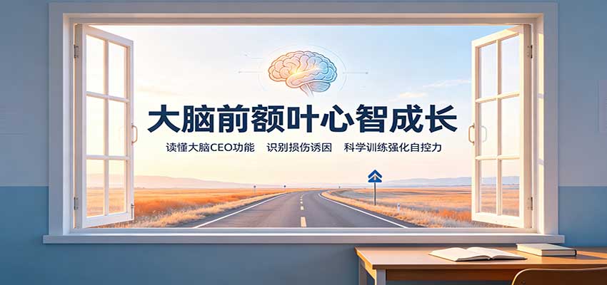大脑前额叶心智成长：读懂大脑CEO功能，识别损伤诱因，科学训练强化自控力-宝藏屋创业网