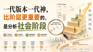付费文章:一代版本一代神,比阶层更重要的,是分析社会阶段-宝藏屋创业网