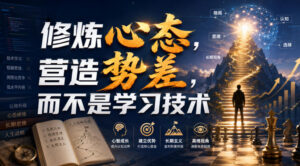付费文章:修炼心态,营造势差,而不是学习技术-宝藏屋创业网