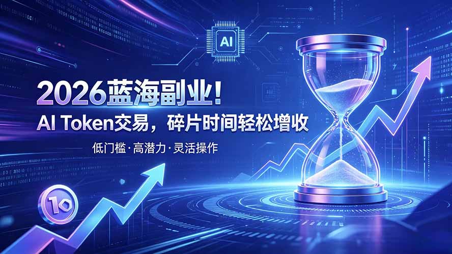 AI Token算力赛道!普通人可入局的数字副业-宝藏屋创业网