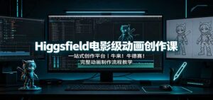 Higgsfield电影级动画创作课:一站式创作平台,牛来!牛德赛!完整动画制作流程教学-宝藏屋创业网