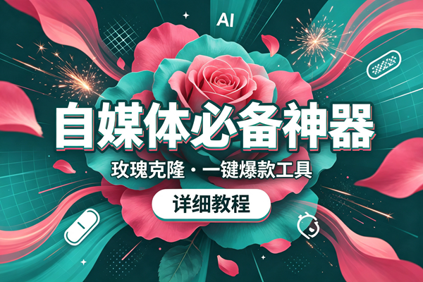 (19715期)玫瑰克隆,一键爆款ai工具,自媒体的必备神器,50多个功能,详细的教程 (19715期)玫瑰克隆,一键爆款ai工具,自媒体的必备神器,50多个功能,详细的教程