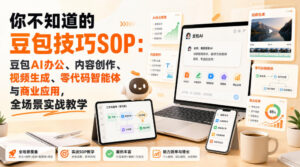 你不知道的豆包技巧SOP:豆包AI办公、内容创作、视频生成、零代码智能体与商业应用,全场景实战教学-宝藏屋创业网