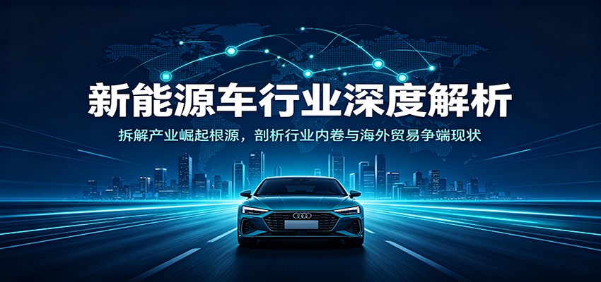 新能源车行业深度解析：拆解产业崛起根源，剖析行业内卷与海外贸易争端现状-宝藏屋创业网